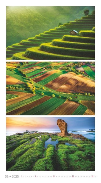 Obrázky: COLORS OF NATURE, nástenný kalendár 420x420 mm, Obrázok 7