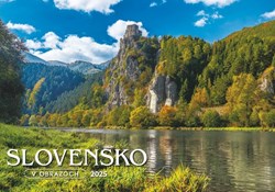 Obrázky: SLOVENSKO V OBRAZOCH,nástenný kalendár 485x340 mm