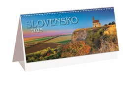 Obrázky: SLOVENSKO I.,stolový stĺpcový kalendár 297x138 mm