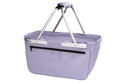 Obrázky: Skladací nákupný košík, fialový