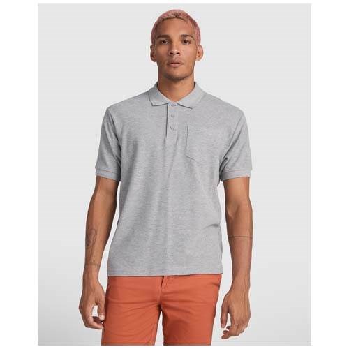 Obrázky: Unisex polo Centauro Premium 190 nám.modrá 3XL, Obrázok 3