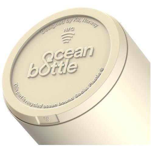 Obrázky: Ocean Bottle 750ml vákuovo izolovaná fľaša, béžová, Obrázok 5