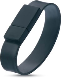Obrázky: Wristflash USB disk čierny náramok 64GB