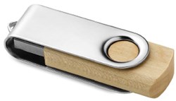 Obrázky: Twister Turnwoodflash USB disk 64GB, svetlohnedá