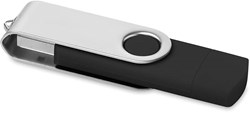 Obrázky: OTG Twister flash disk 64 GB s micro USB, čierny