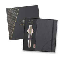 Obrázky: KP PARKER Jotter XL Core Grey GT + šedý zápisník