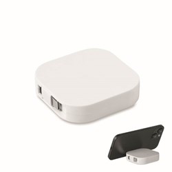 Obrázky: Zaťahovací 100W a nabíjecí kábel, biely