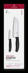 Obrázky: Sada k.noža SANTOKU a noža na zeleninu VICTORINX