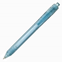 Obrázky: Modré guličkové pero z recyklovaného PET plastu