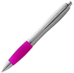 Obrázky: Striebornoružové guličkové pero s úchopom