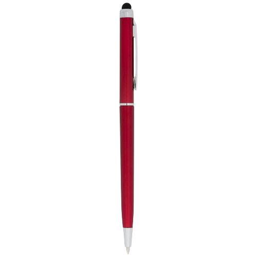 Obrázky: Červené štíhle plastové pero AX so stylusom, Obrázok 5