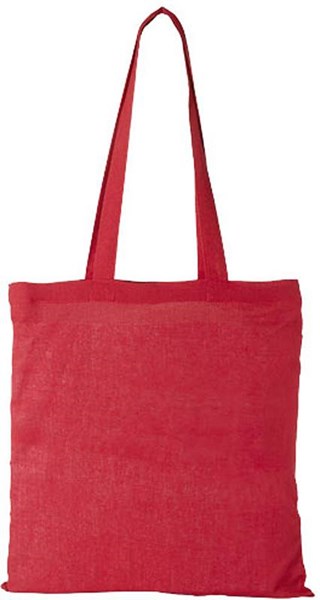 Obrázky: Červená nákupná taška z hrubej bavlny, Obrázok 2