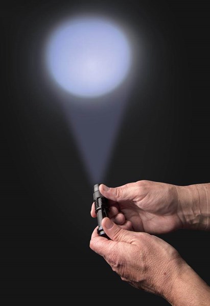Obrázky: Vrecková CREE LED baterka s dlhou výdržou, čierna, Obrázok 12