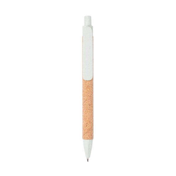 Obrázky: Zelené ekologické pero korkového vzhľadu, Obrázok 2