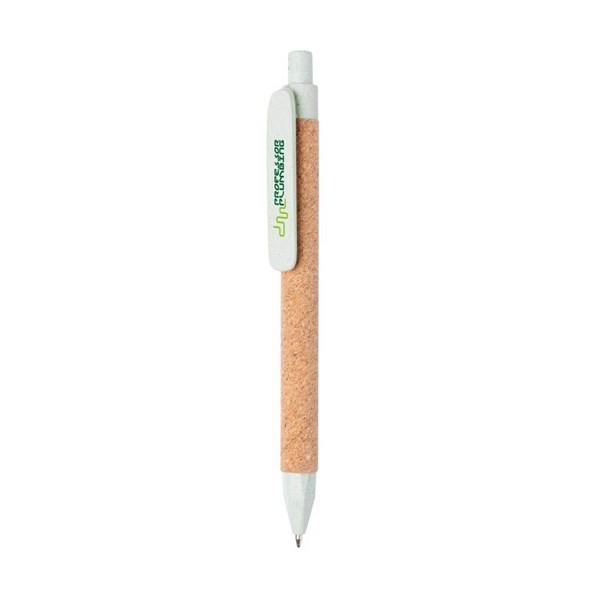 Obrázky: Zelené ekologické pero korkového vzhľadu, Obrázok 4