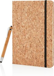 Obrázky: Korkový blok A5 s bambusovým perom so stylusom