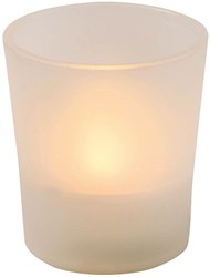Obrázky: Plastový svietnik 5,8 cm s LED svetlom