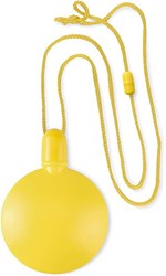 Obrázky: Guľatý bublifuk s bezpečnostným uzáverom, žltý