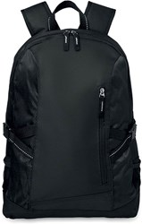 Obrázky: Čierny polyesterový ruksak na laptop 15"