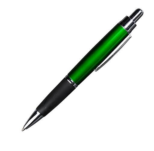 Obrázky: Zelené plast. pero s čiernym úchopom, Obrázok 6