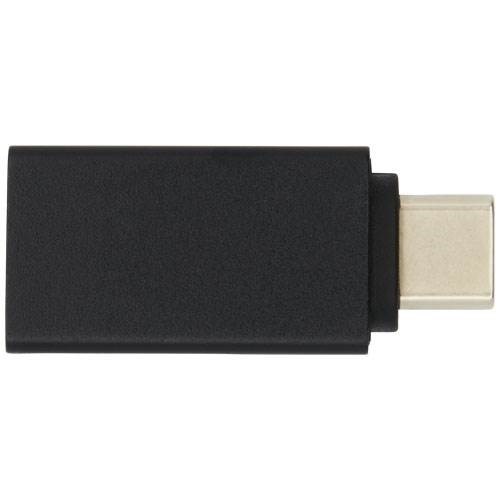 Obrázky: Čierny hliníkový adaptér USB-C na USB-A 3.0, Obrázok 6