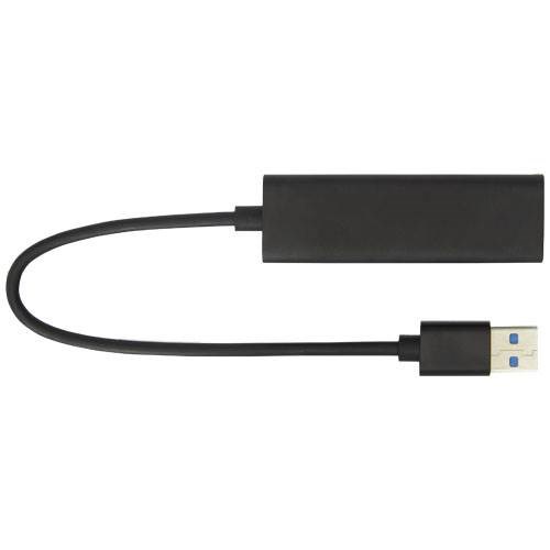 Obrázky: Obdĺžnikový hliníkový rozbočovač USB 3.0, Obrázok 2