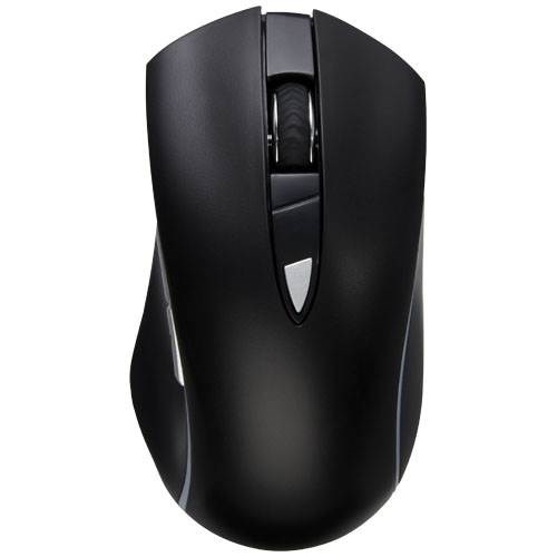 Obrázky: Čierna podsvietená ergonomická myš z ABS plastu, Obrázok 5