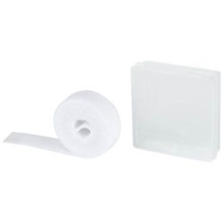 Obrázky: Biele sťahovacie pásky na káble z nylónu