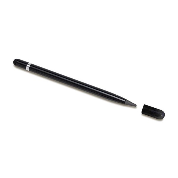 Obrázky: Nekonečná ceruzka bez tuhy, guma a stylus,čierna, Obrázok 2