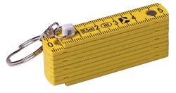 Obrázky: Žltý skladací polmeter s príveskom, 0,5 m