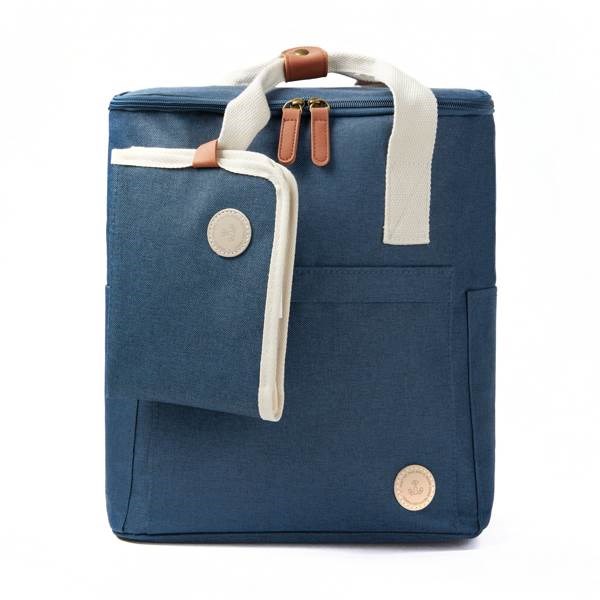 Obrázky: Chladiaci ruksak modrý VINGA RPET Sortino, 19L, Obrázok 6