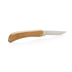 Obrázky: Skladací nôž s drevenou rukoväťou FSC®