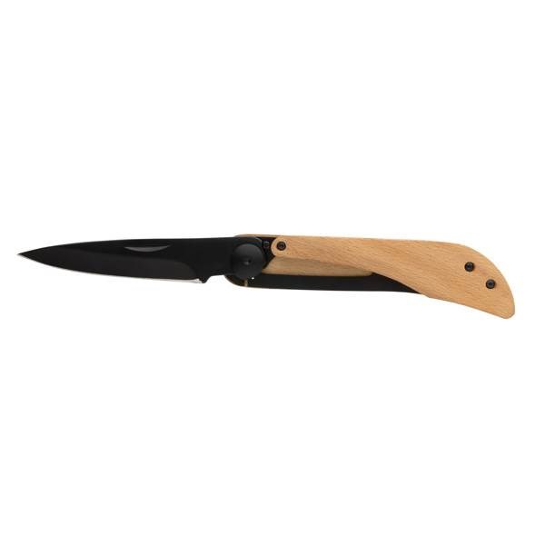 Obrázky: Skladací nôž Nemus,  zámok a detail z FSC® dreva, Obrázok 2