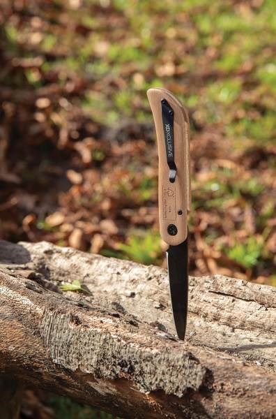 Obrázky: Skladací nôž Nemus,  zámok a detail z FSC® dreva, Obrázok 8