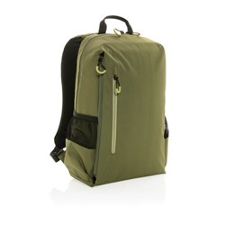 Obrázky: Černo/zelený ruksak na 15,6" notebook, RPET AWARE™
