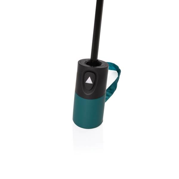 Obrázky: Skladací mini dáždnik,190T RPET AWARE™, zelený, Obrázok 4