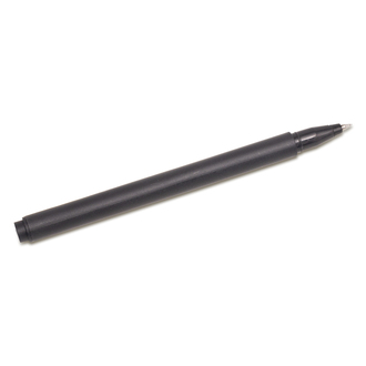 Obrázky: Čierne plastové pero s černou gélovou náplňou, Obrázok 3
