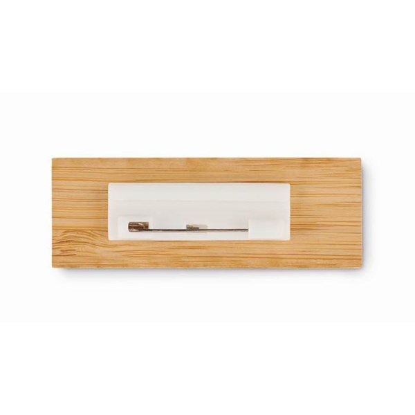 Obrázky: Bambusový držiak na menovky so zapín.špendlíkom, Obrázok 7