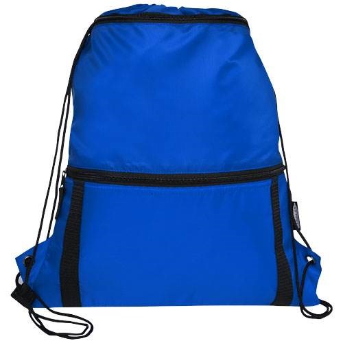 Obrázky: Recyklovaný kr.modrý skladací ruksak,predné vrecko, Obrázok 8