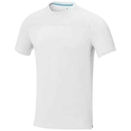 Obrázky: Pánske tričko cool fit ELEVATE Borax, biele, XL