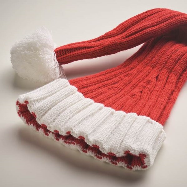 Obrázky: Dlhá pletená vianočná čiapka, Obrázok 3