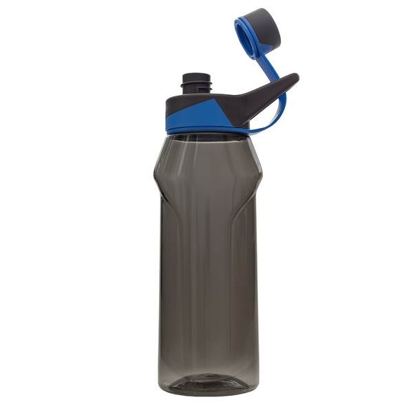 Obrázky: Športová fľaša 620 ml, modré detaily, Obrázok 2