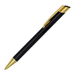 Obrázky: Čierno-zlaté hliníkové pero
