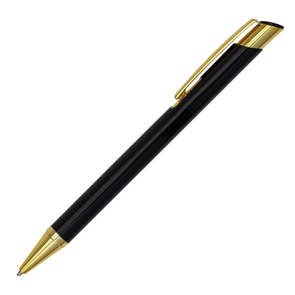 Obrázky: Čierno-zlaté hliníkové pero, Obrázok 2