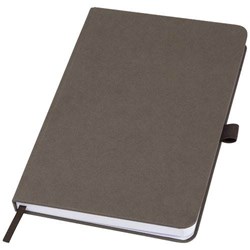 Obrázky: Zápisník s pevnou obálkou, drvený papier, hnedý