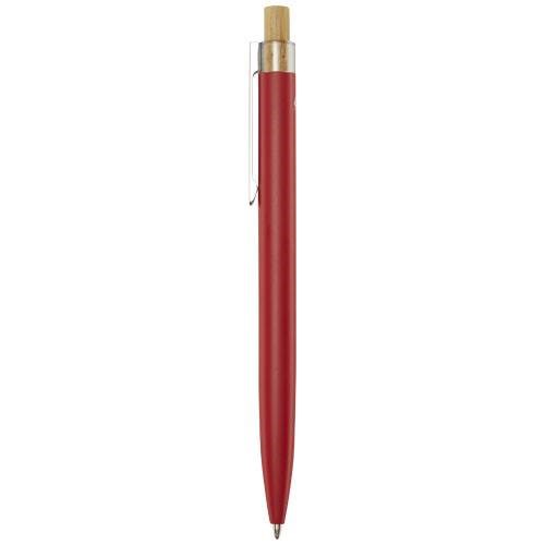 Obrázky: Guličkové pero z recykl. hliníka, červená, MN, Obrázok 5