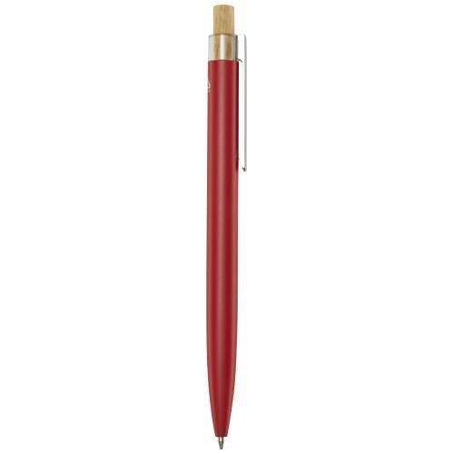 Obrázky: Guličkové pero z recykl. hliníka, červená, MN, Obrázok 7