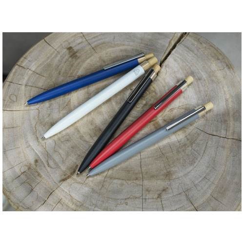 Obrázky: Guličkové pero z recykl. hliníka, modrá, ČN, Obrázok 4