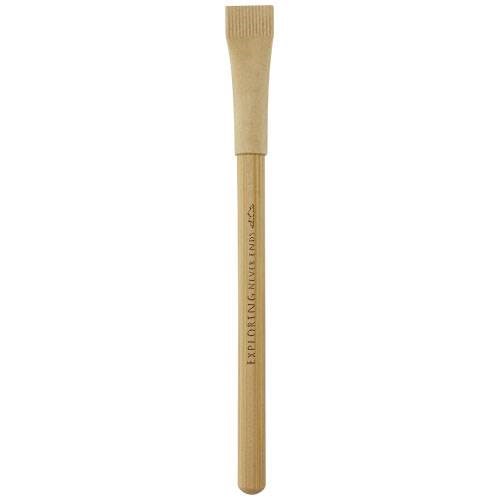 Obrázky: Bambusové pero bez atramentu s viečkom, Obrázok 2