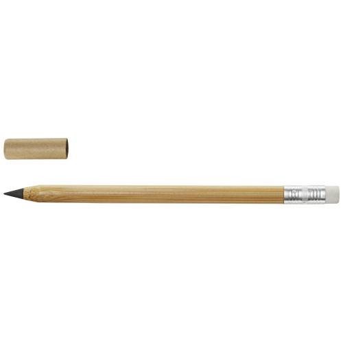 Obrázky: Bambusové pero bez atramentu s viečkom a gumou, Obrázok 4